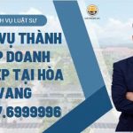 Dịch vụ đăng ký doanh nghiệp tại Hòa Vang, Đà Nẵng
