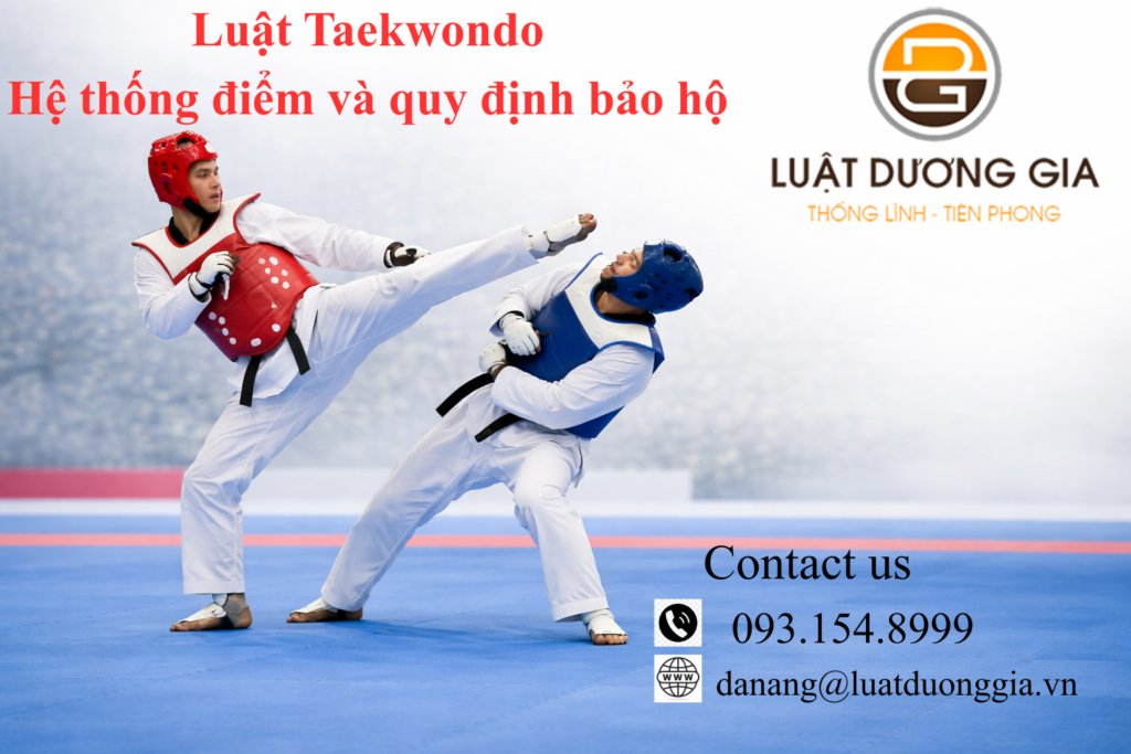 Luật Taekwondo: Hệ thống điểm và quy định bảo hộ