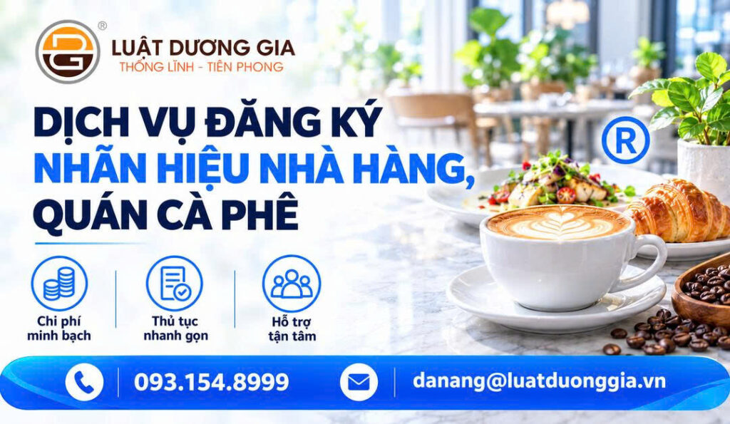 Dịch vụ đăng ký nhãn hiệu nhà hàng, quán cà phê