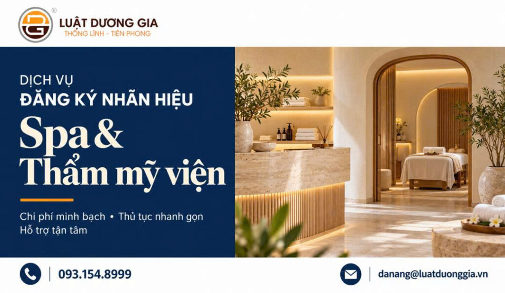 Dịch vụ đăng ký nhãn hiệu spa, thẩm mỹ viện